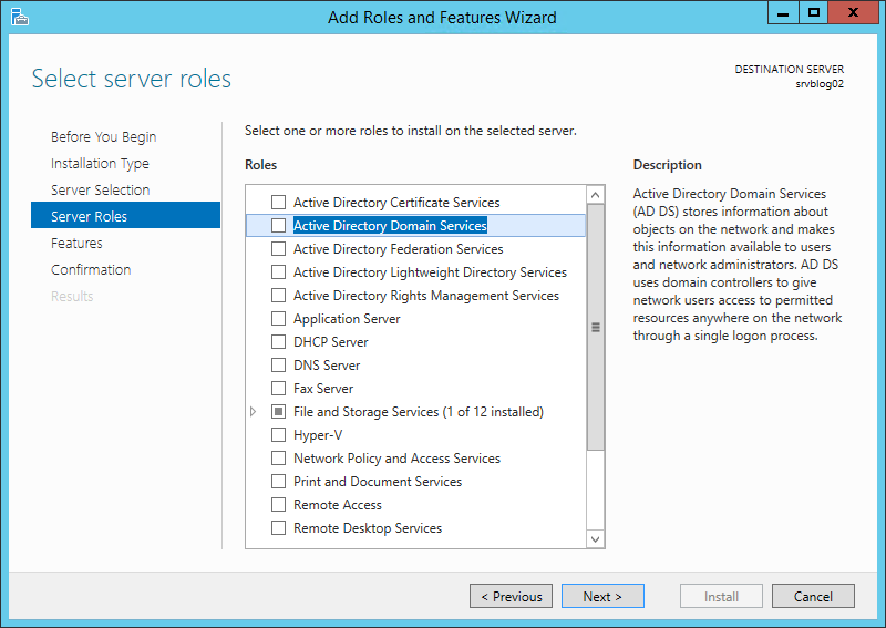 How to add a Backup Domain Controller to an existing Active Directory Domain