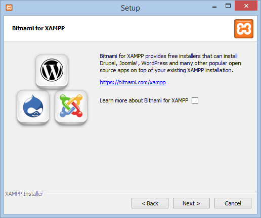 xampp install services