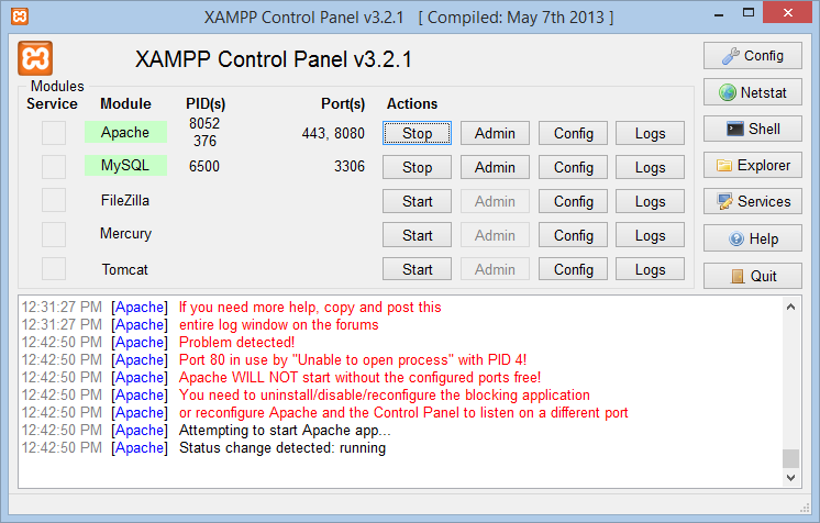 xampp install phpmailer