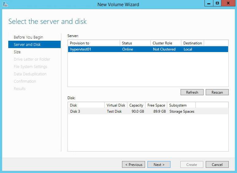 Storage spaces перевод