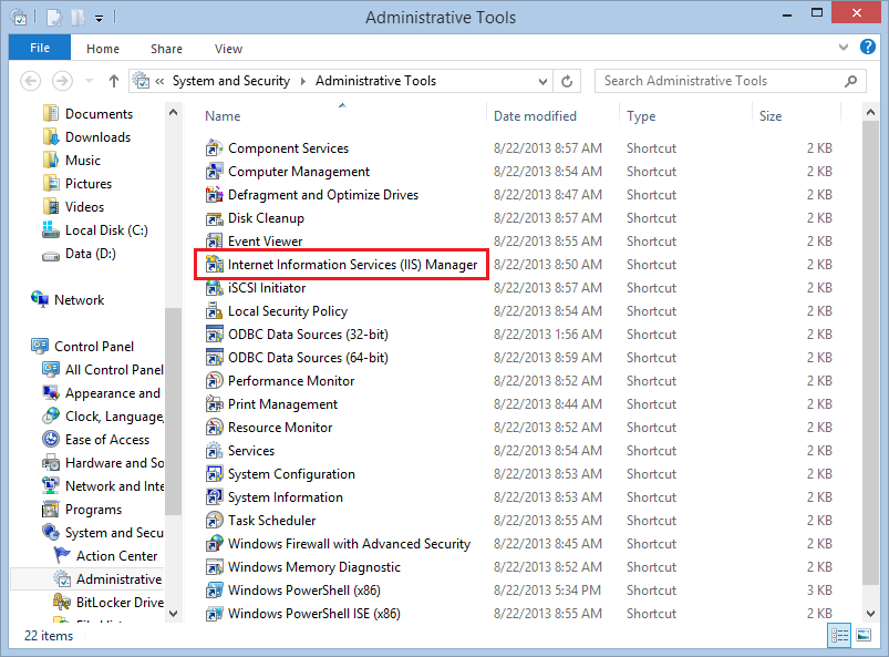How to install IIS 8 on Windows 8.1 and test your website