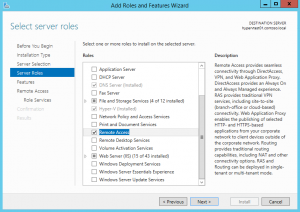 Настройка direct access и vpn в windows 2012 r2