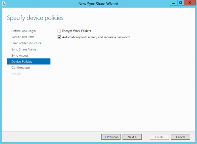 folder sync windows server 2012