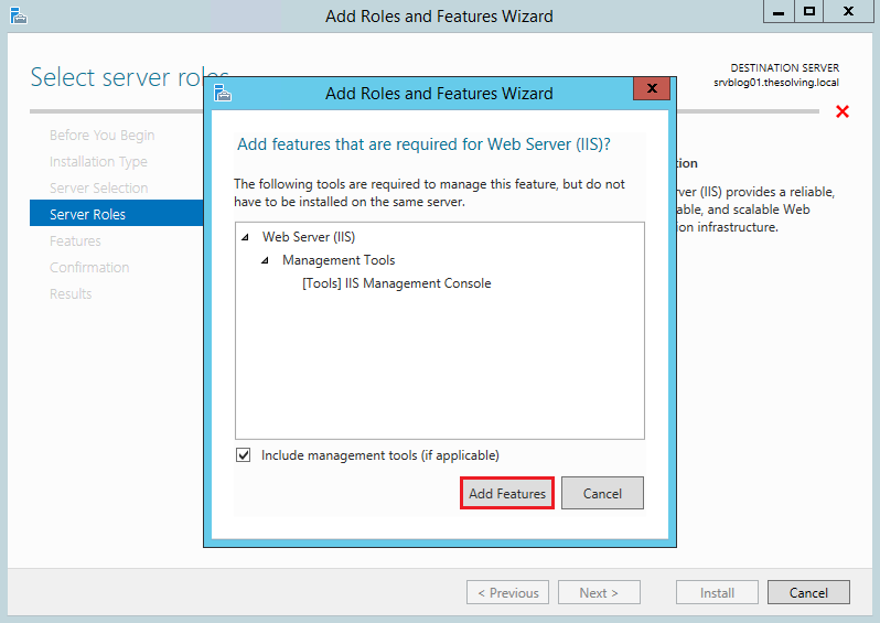 Come installare e configurare IIS su Windows Server 2012 R2