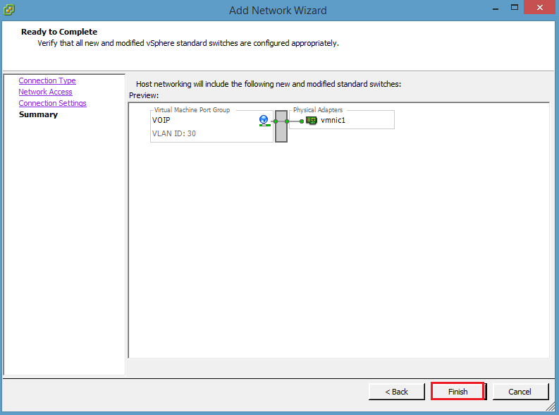 how to manage a vlan aware architecture and virtual switches with ESXi vSphere