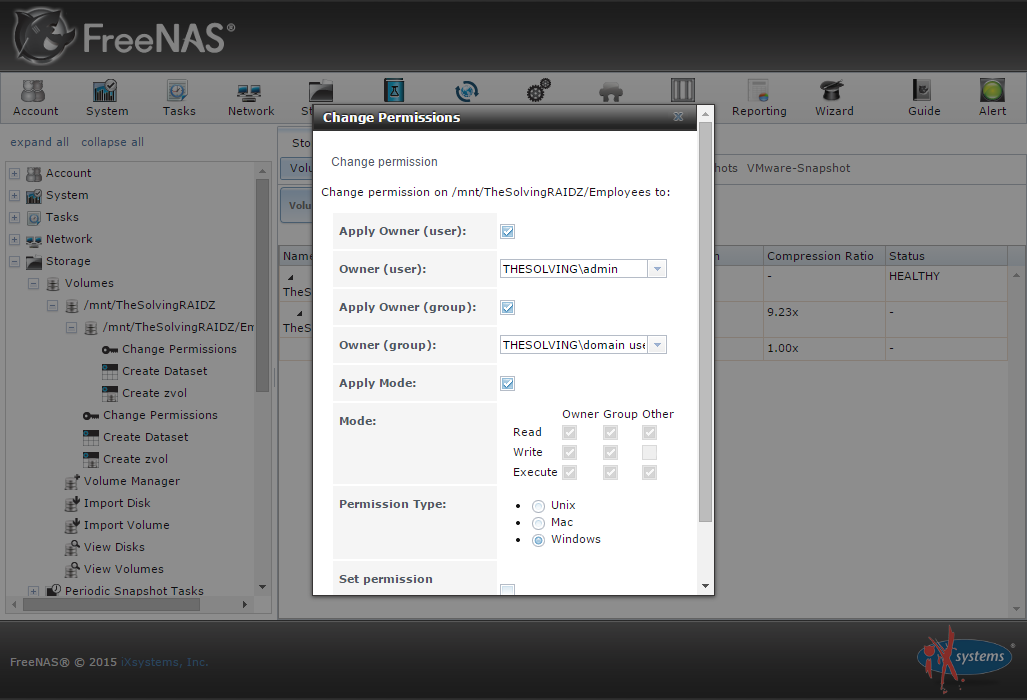 free nas file share for mac and windows