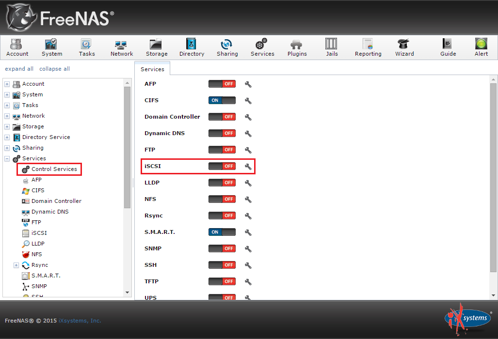 How to create an iSCSI target with FreeNAS
