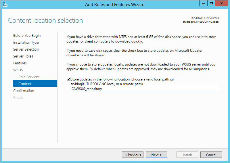 Store updates. Windows Store Server 2012. Планирование установки WSUS. IIS название службы win 2012r2. Choose location.