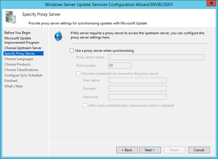 Install And Configure Windows Server Update Services (WSUS)