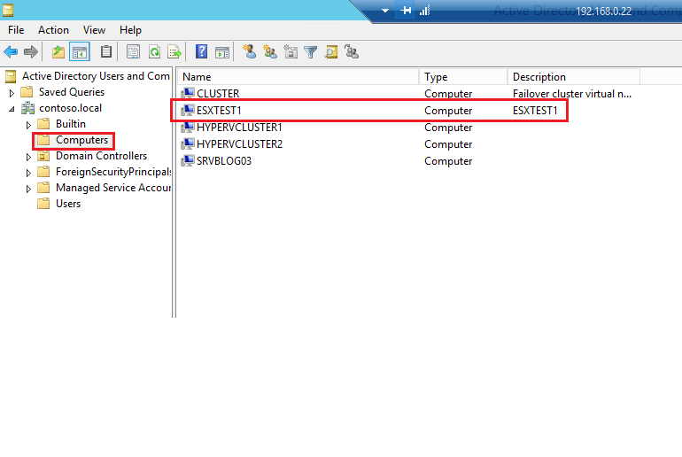 How to add an ESXi Host to Active Directory