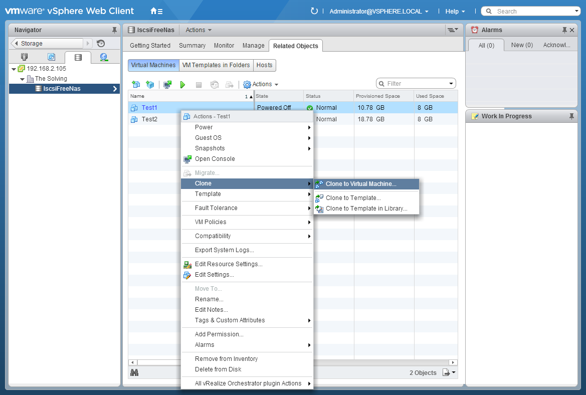 esxi virtual disk map