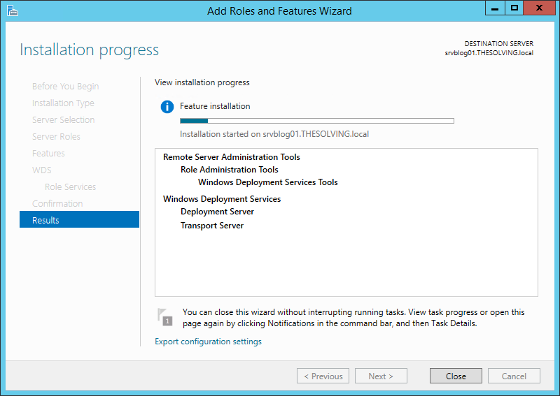 Configuring and using Windows Deployment Services