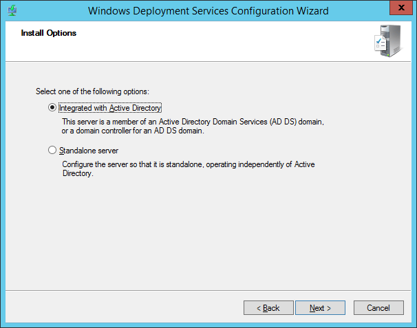 Configuring and using Windows Deployment Services