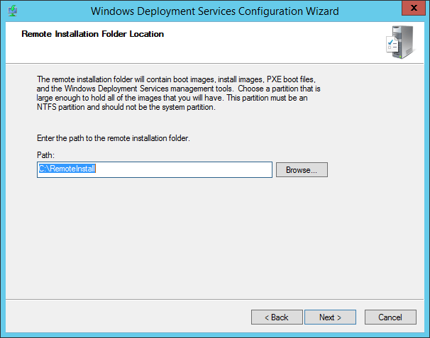 Configuring and using Windows Deployment Services