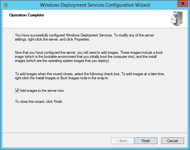 Configuring and using Windows Deployment Services