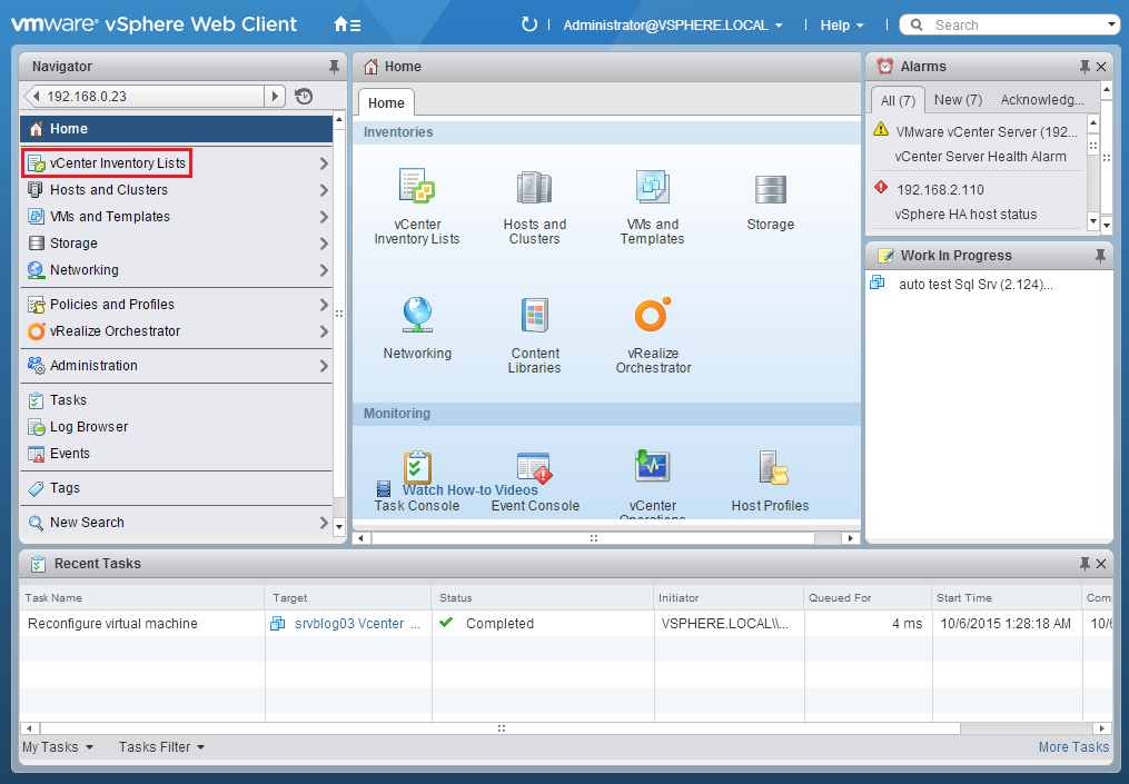 vmware esxi 6 attach local storage hp