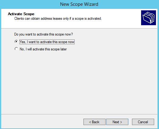 Dhcp Failover configureren op Windows Server 2012 R2