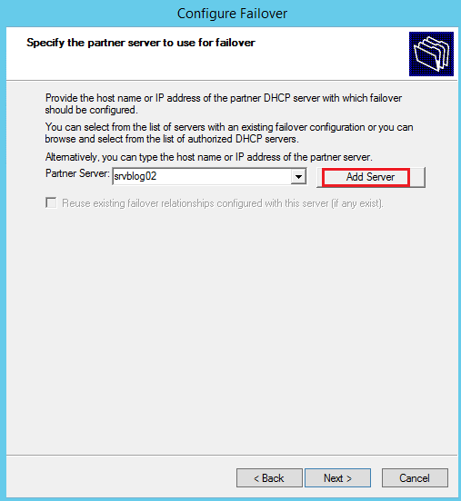  så här konfigurerar du Dhcp Failover på Windows Server 2012 R2