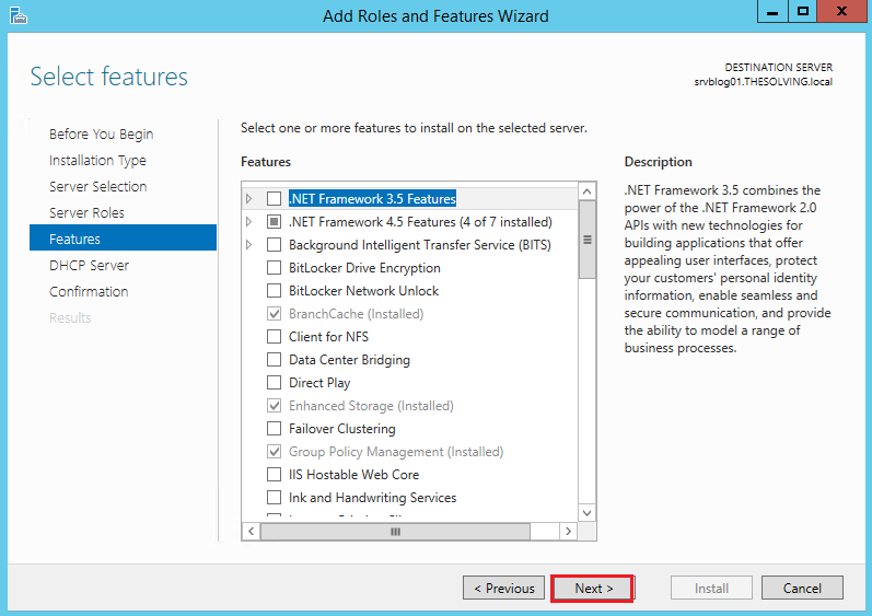 Jak nakonfigurovat Dhcp převzetí služeb při Selhání v systému Windows Server 2012 R2