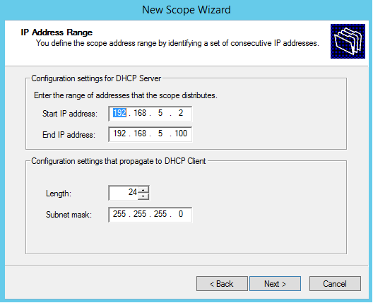 a Dhcp feladatátvétel konfigurálása Windows Server 2012 R2 rendszeren