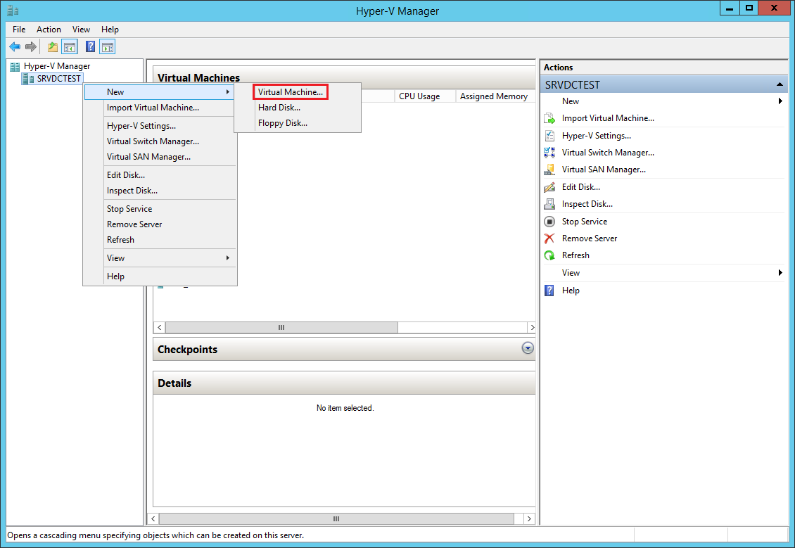 How to create a VM Template with Hyper V The Solving