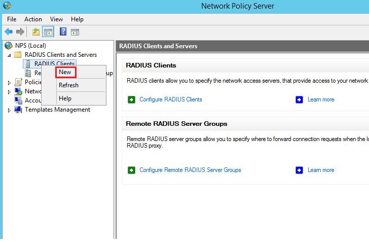 Настройка radius server на windows 2012 r2 mikrotik