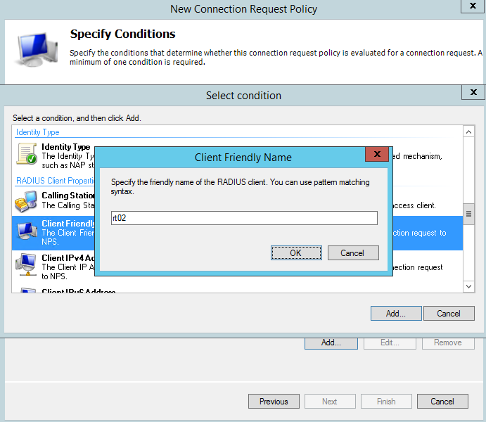 Настройка radius server на windows 2012 r2 mikrotik