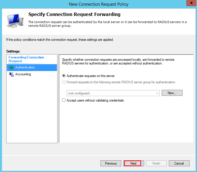 Could not authenticate перевод. Connection request что это. Configured to accept Remote connections. Policy condition Radius Windows 2016. Divert connection.