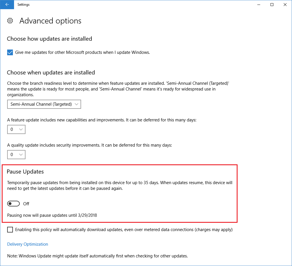 windows 10 update kb4074588